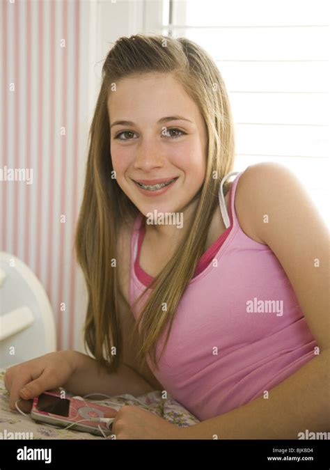 999 Young Blonde Girl Braces Stock Photos